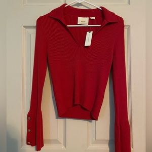 Anthropologie long sleeve shirt